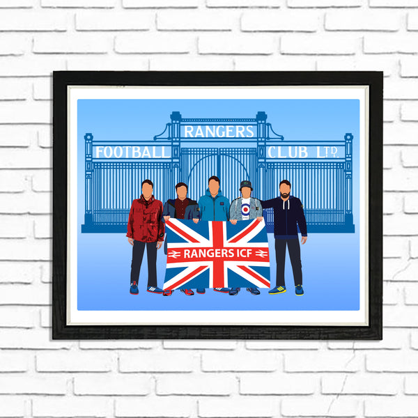 Billy Britain - (A4) Framed Poster