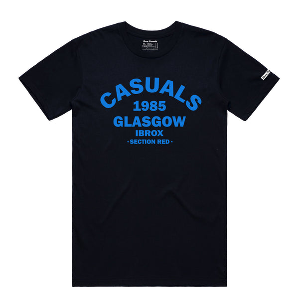 "Casuals - Section Red!"  Rangers Casual Style TShirt