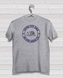 Rangers ICF Bulldog Grey Short Sleeve TShirt - Navy Print