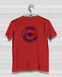 Rangers ICF Red Short Sleeve TShirt - Navy Print