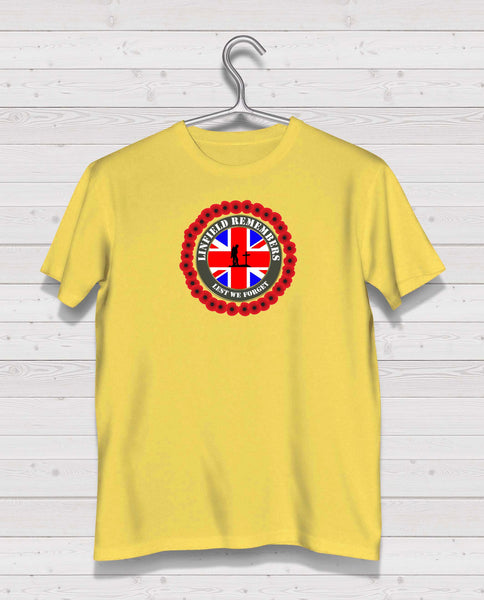 Linfield Remembers - Yellow TShirt