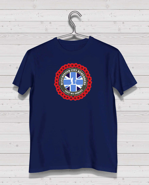 Manchester City Remembers - Navy TShirt
