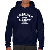 "Casuals - Section Red!"  Rangers Casual Style Navy Hoodie