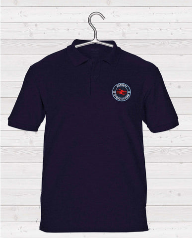 Rangers ICF Short Sleeve Polo Shirt - Navy with ICF Coloured Badge