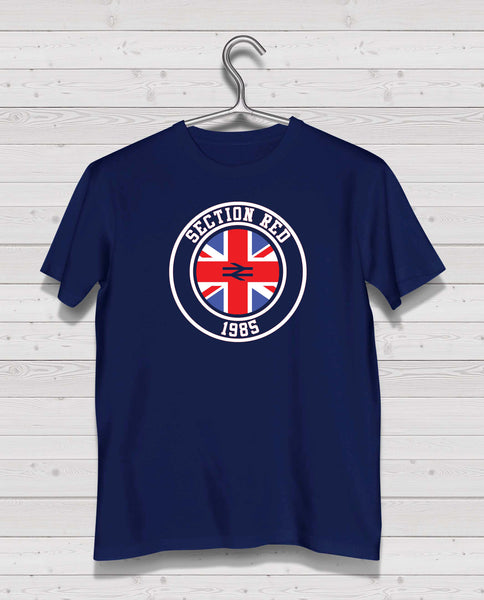 Rangers - Section Red Navy Short Sleeve TShirt